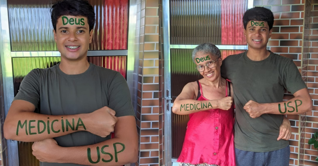 Filho de doméstica e pedreiro: a estratégia do 1° lugar em Medicina na USP para chegar ao pódio