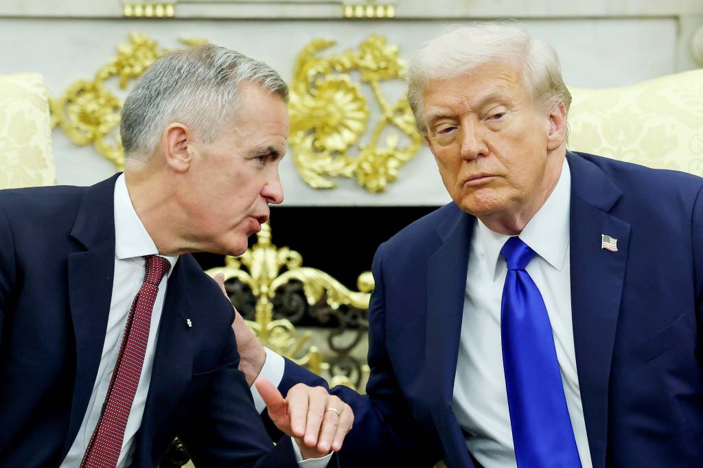 Canada’s Prime Minister Mark Carney Meets With Trump At The White House