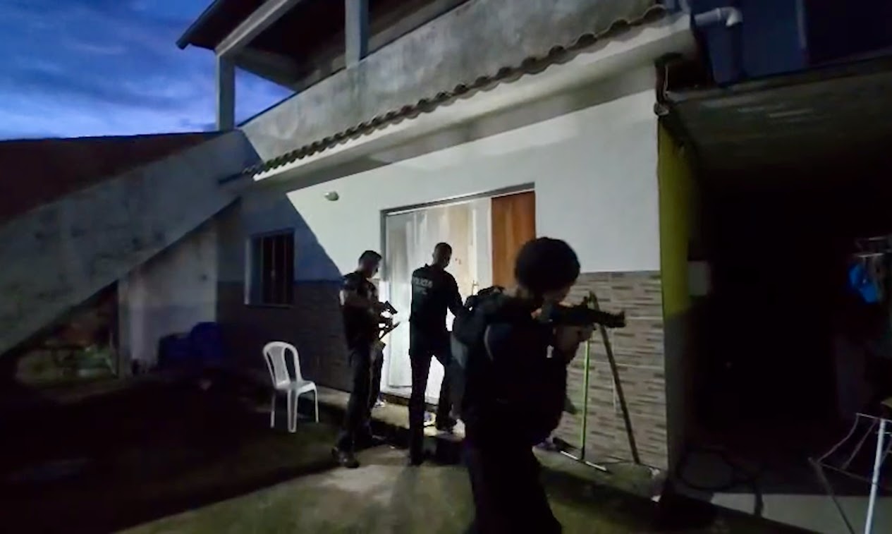 Nova etapa da Operação Contenção em Duque de Caxias, na Baixada Fluminense. 04/02/2026