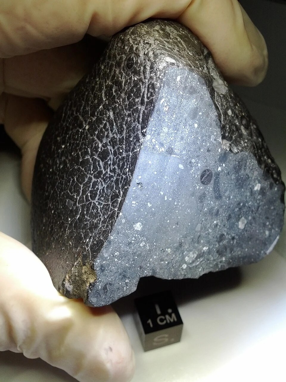 Mapeamento 3D de meteorito revela onde estava a água em Marte