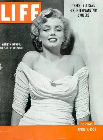 Capa da revista LIFE com Marylin Monroe em 1952