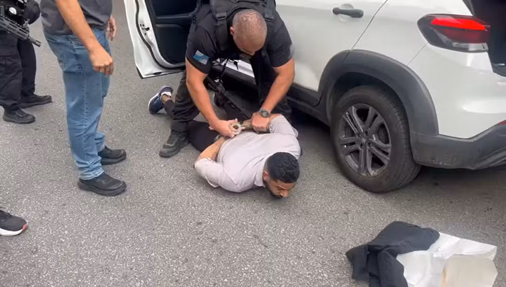 Traficante Rouba Cena é preso saindo de motel na zona sul do Rio