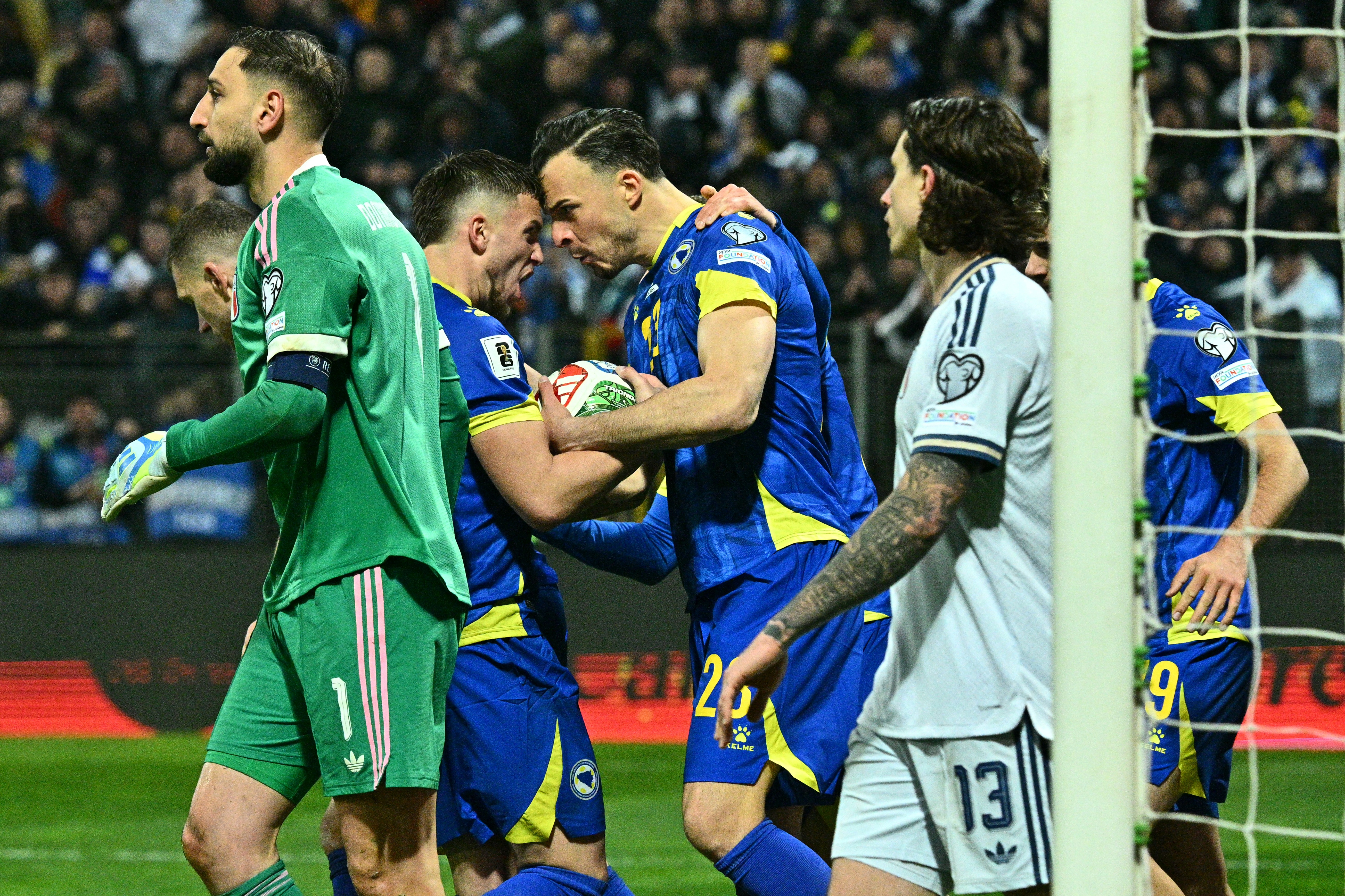 Pela terceira vez consecutiva, a Itália está fora da Copa do Mundo