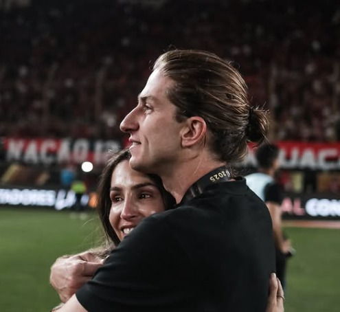 O desabafo da mulher de Filipe Luís após demissão do Flamengo