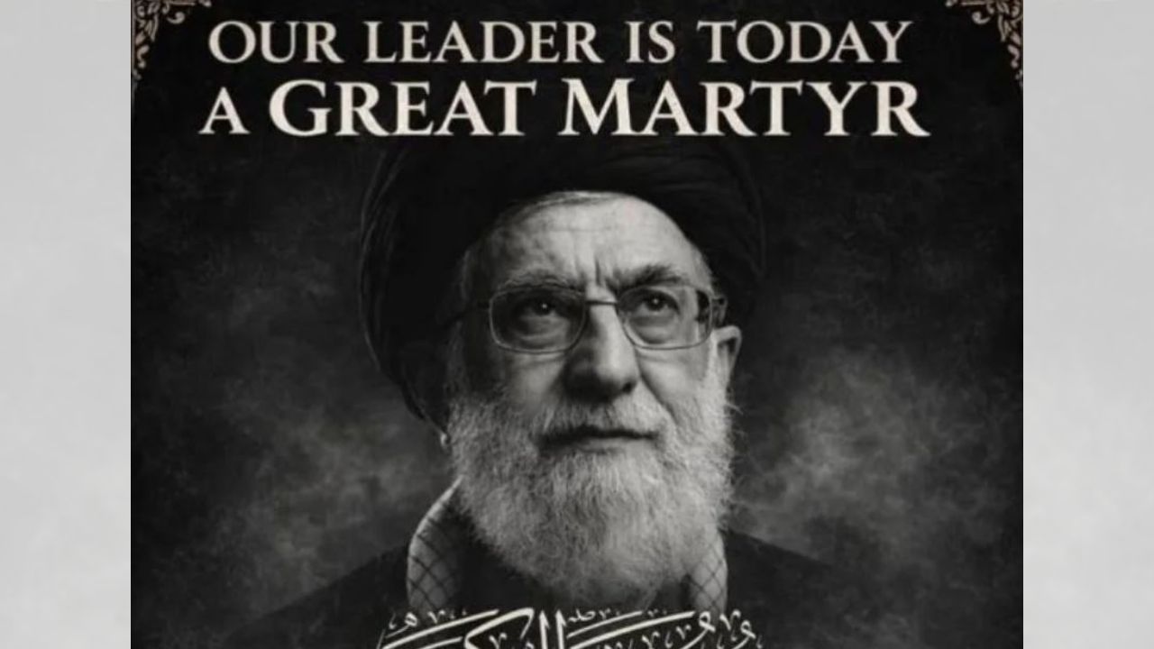 Estudantes britânicos lamentam a morte de Khamenei