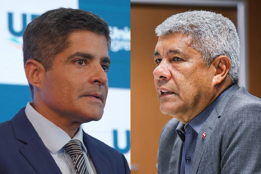 Separados por um ponto: como está a disputa entre ACM Neto e Jerônimo na Bahia, segundo a Quaest