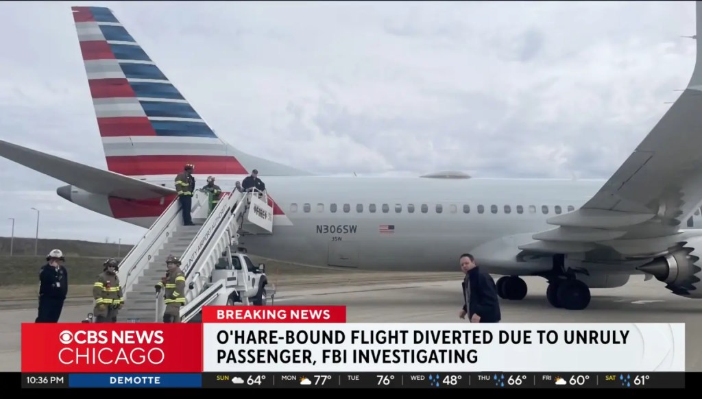 Passageiro ameaça ‘explodir avião’ e força pouso de emergência nos EUA