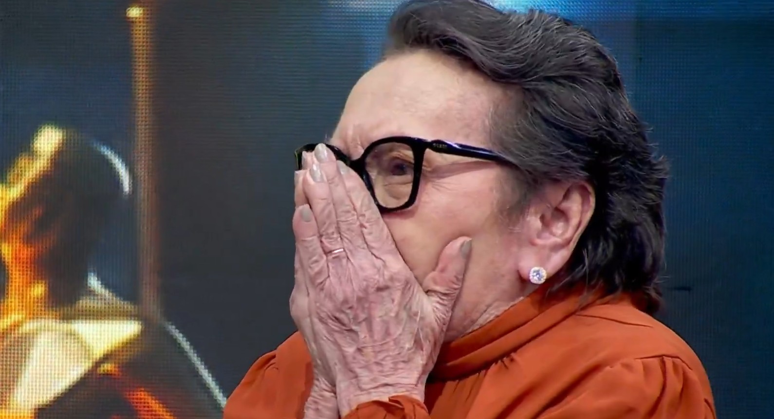A emoção de Tânia Maria, de ‘O Agente Secreto’, ao encontrar Tony Ramos