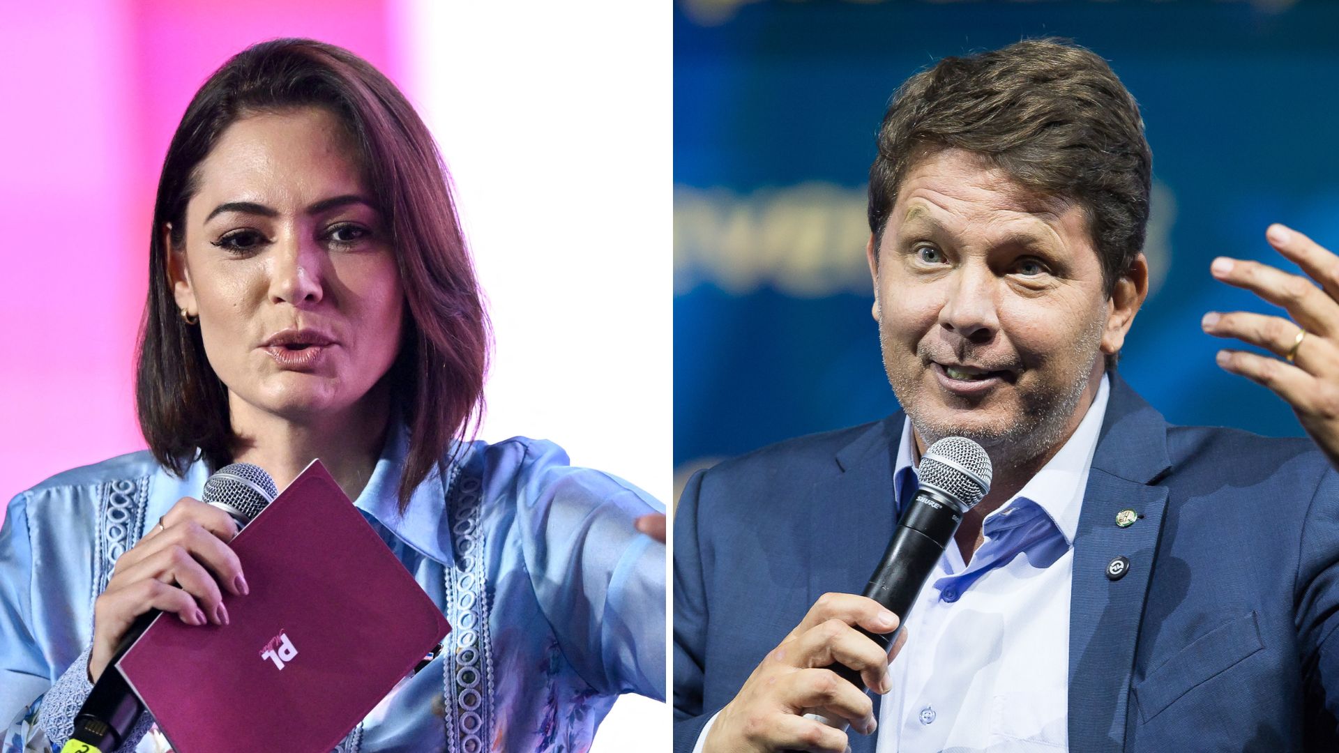 Michelle nega veto a Mário Frias ao Senado por SP e diz que decisão será de Jair Bolsonaro
