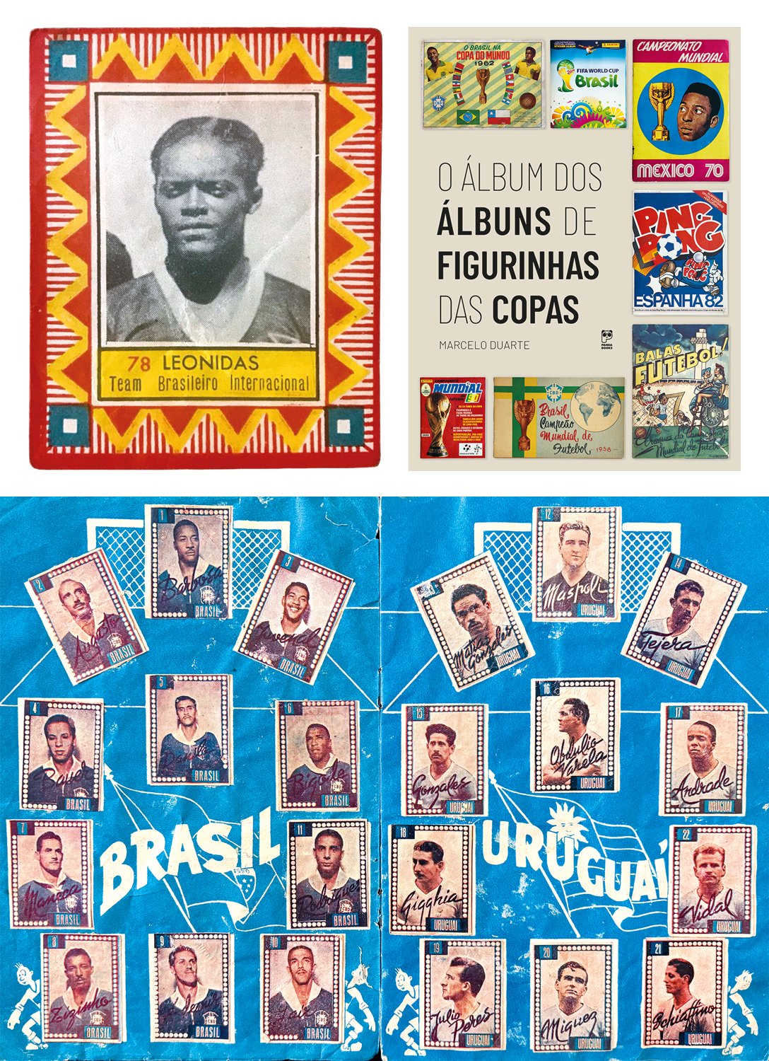 HIST&Oacute;RIA VIVA&ensp;- Joias reveladas pelo &Aacute;lbum dos &Aacute;lbuns (acima): a cole&ccedil;&atilde;o de 1934 e a de 1950 (abaixo)