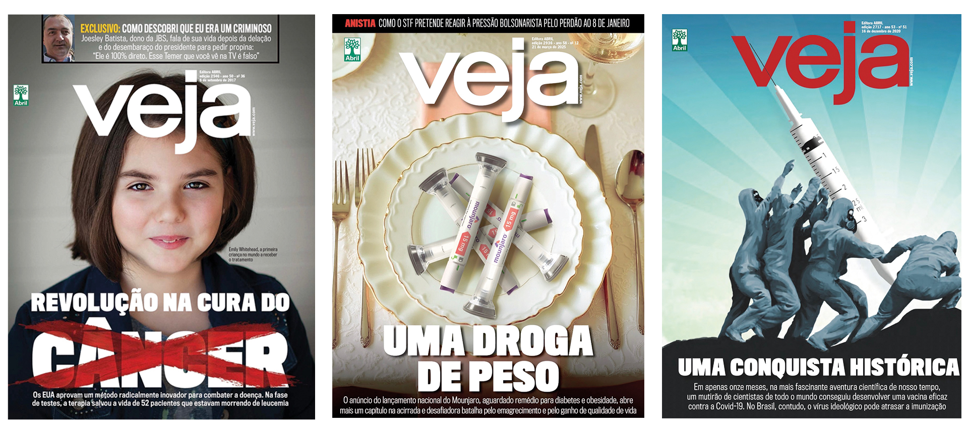 SERIEDADE&ensp;- Os avan&ccedil;os no tratamento do c&acirc;ncer, a covid-19 e as canetas emagrecedoras: cobertura jornal&iacute;stica de excel&ecirc;ncia