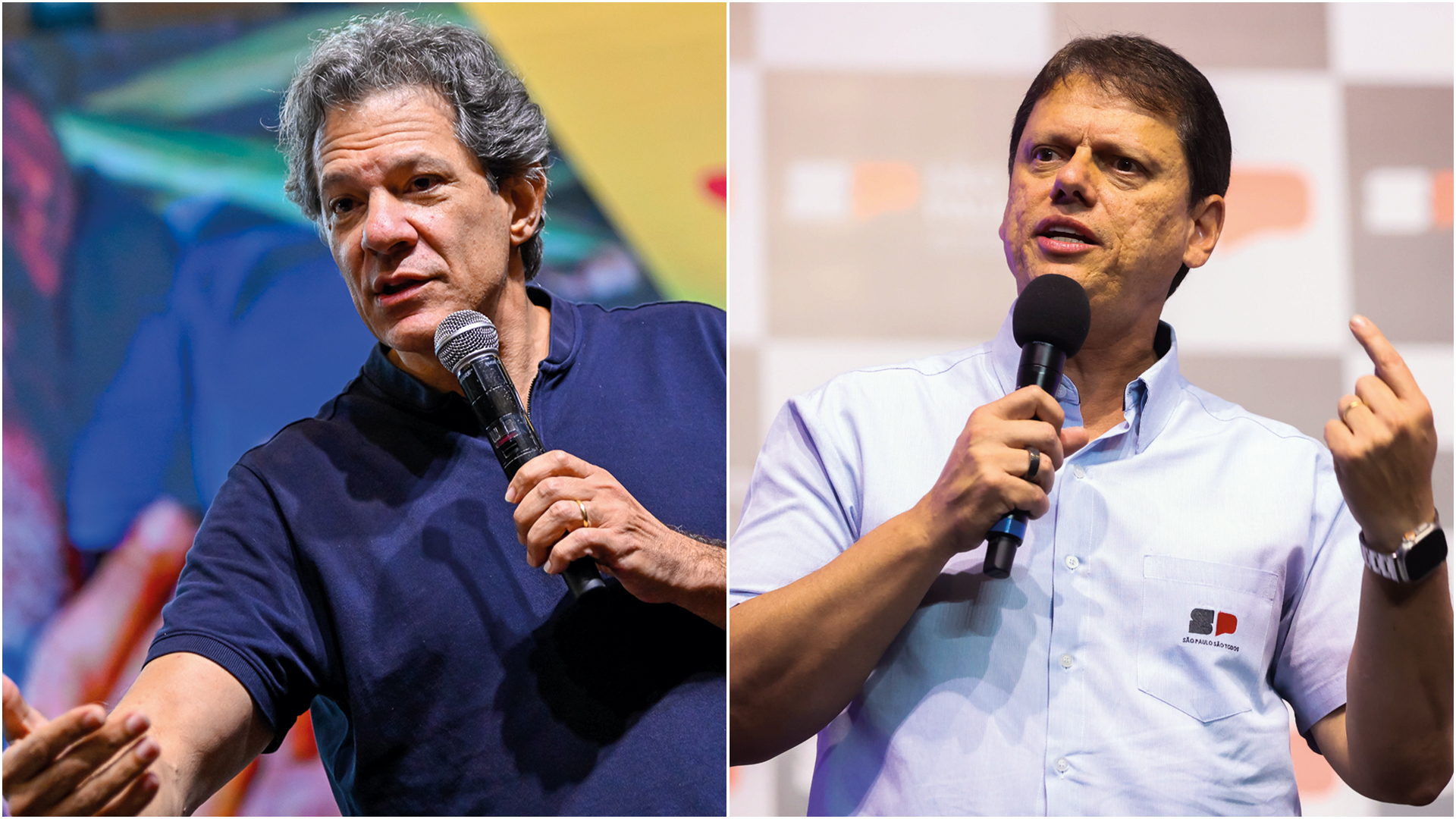Tarcísio x Haddad: nova pesquisa AtlasIntel mede corrida pelo governo de São Paulo