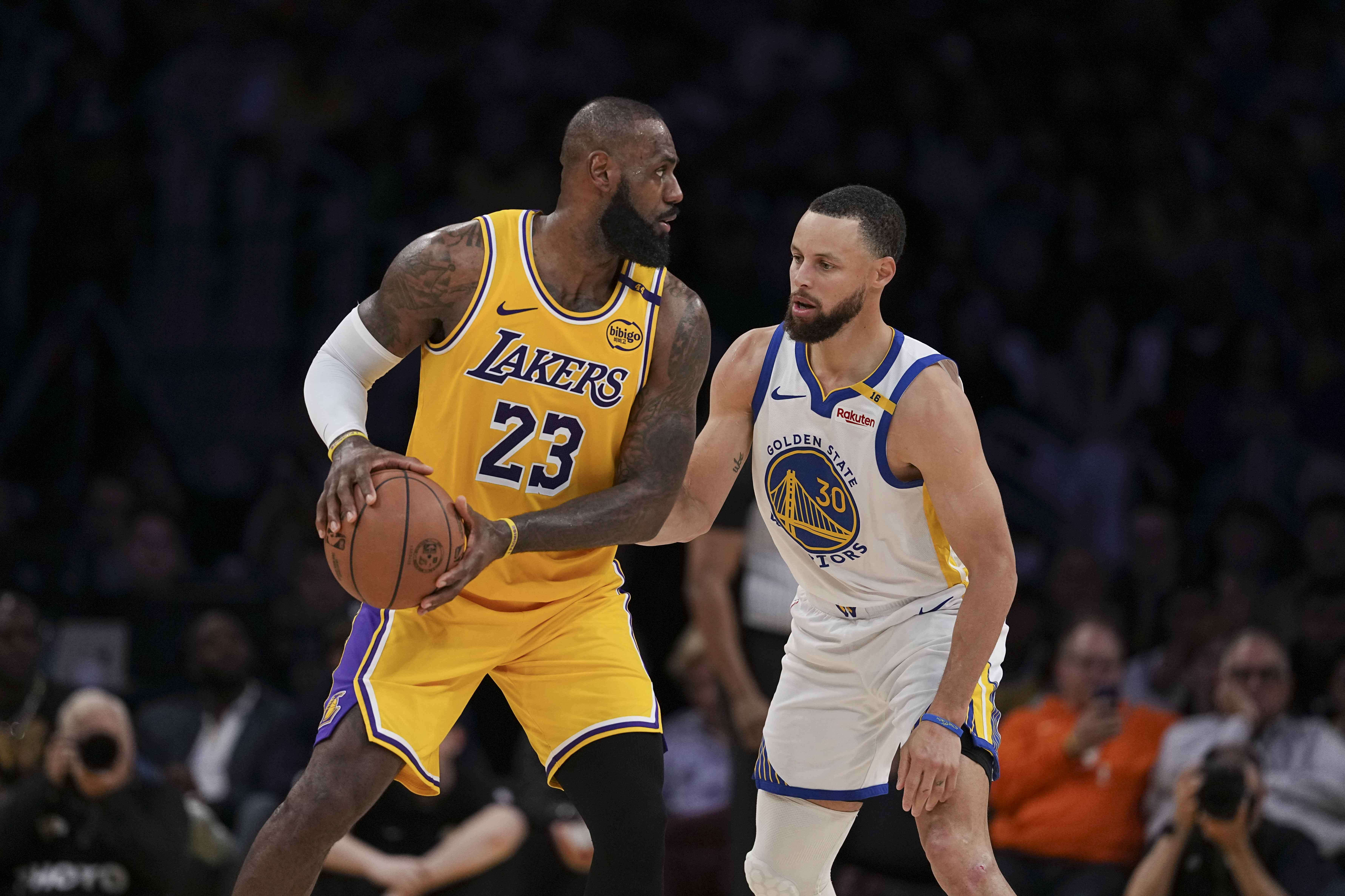 Golden State Warriors x Los Angeles Lakers hoje: horário e onde assistir