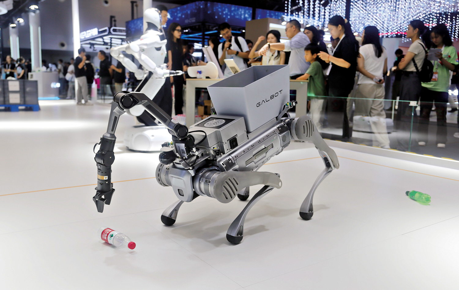 Galbot, o c&atilde;o-rob&ocirc;: capaz de separar o lixo recicl&aacute;vel sem a ajuda de humanos