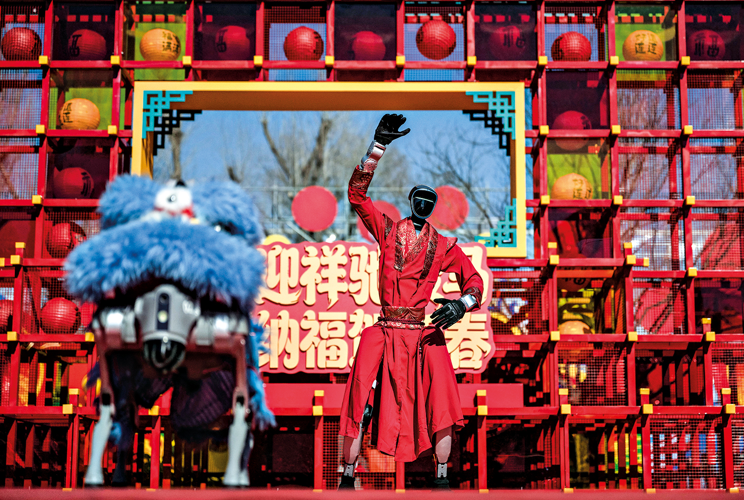 China &agrave; frente: a celebra&ccedil;&atilde;o do Ano Novo Lunar foi dominada por rob&ocirc;s inteligentes