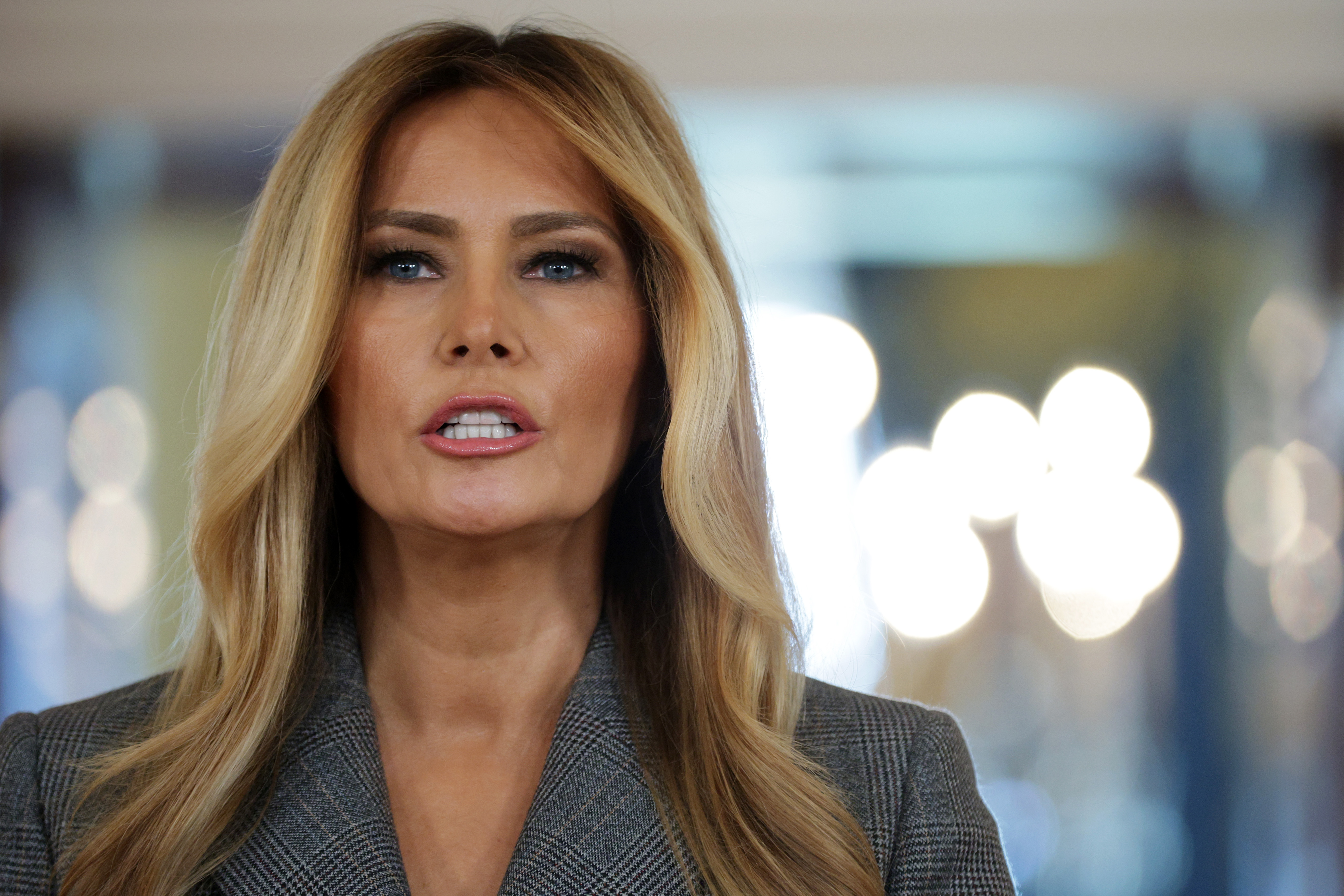 Melania Trump: impecavelmente 