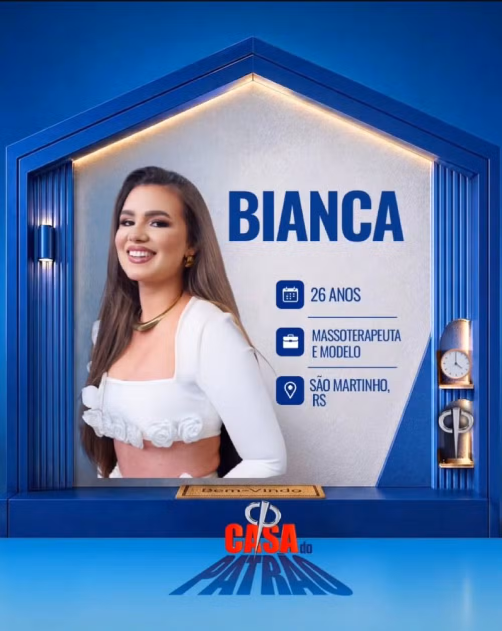 Bianca de 'Casa do Patr&atilde;o'