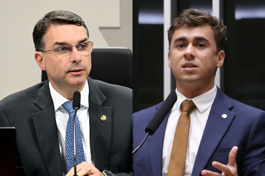 Flávio Bolsonaro se pronuncia após briga, e Nikolas fala em ‘clima que ninguém mais suporta’