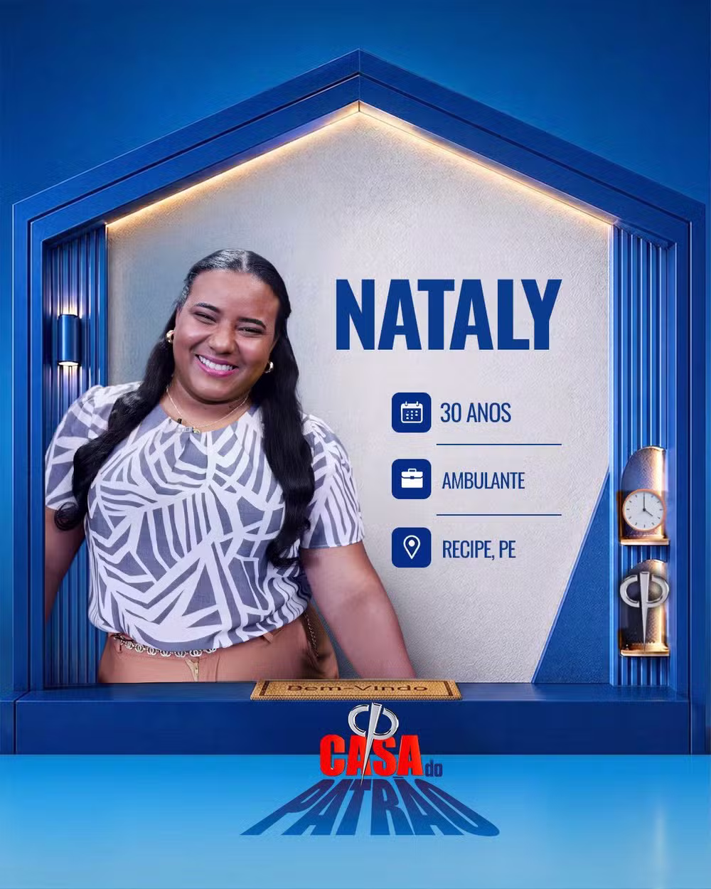 Nataly de 'Casa do Patr&atilde;o'