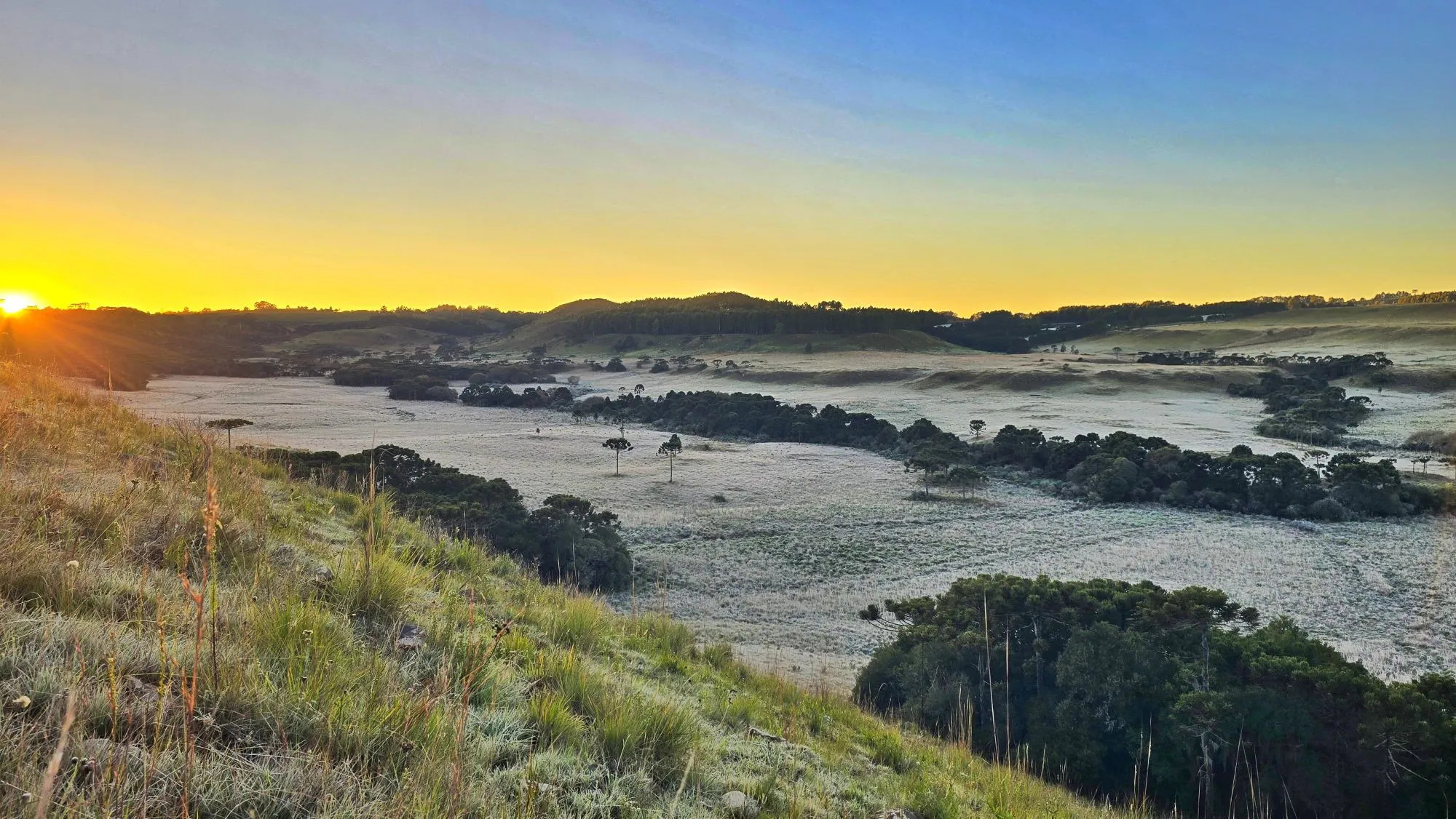 Temperatura mínima em Santa Catarina vira a menor do ano no Brasil
