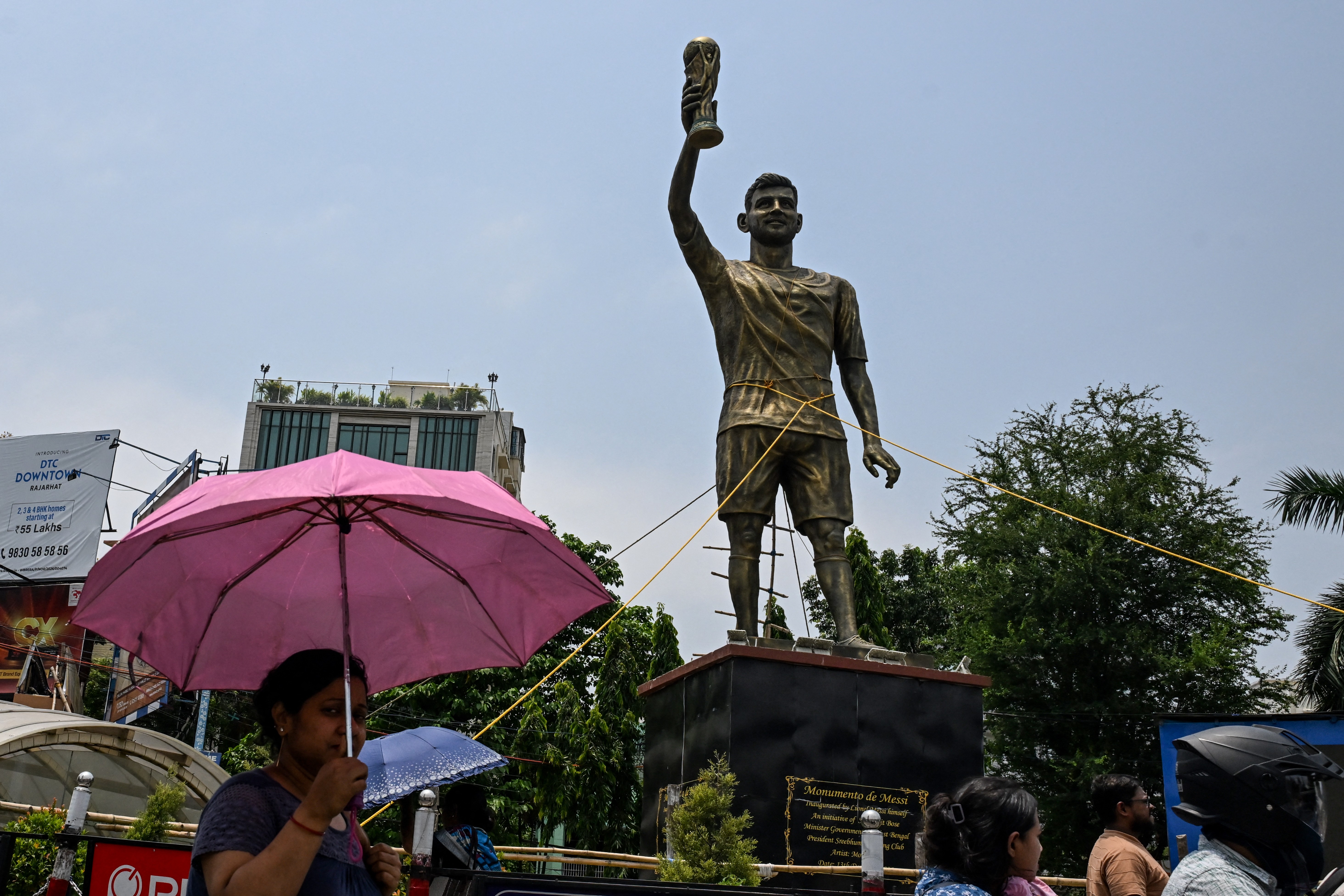 O motivo que levou à decisão de remover estátua de Messi na Índia