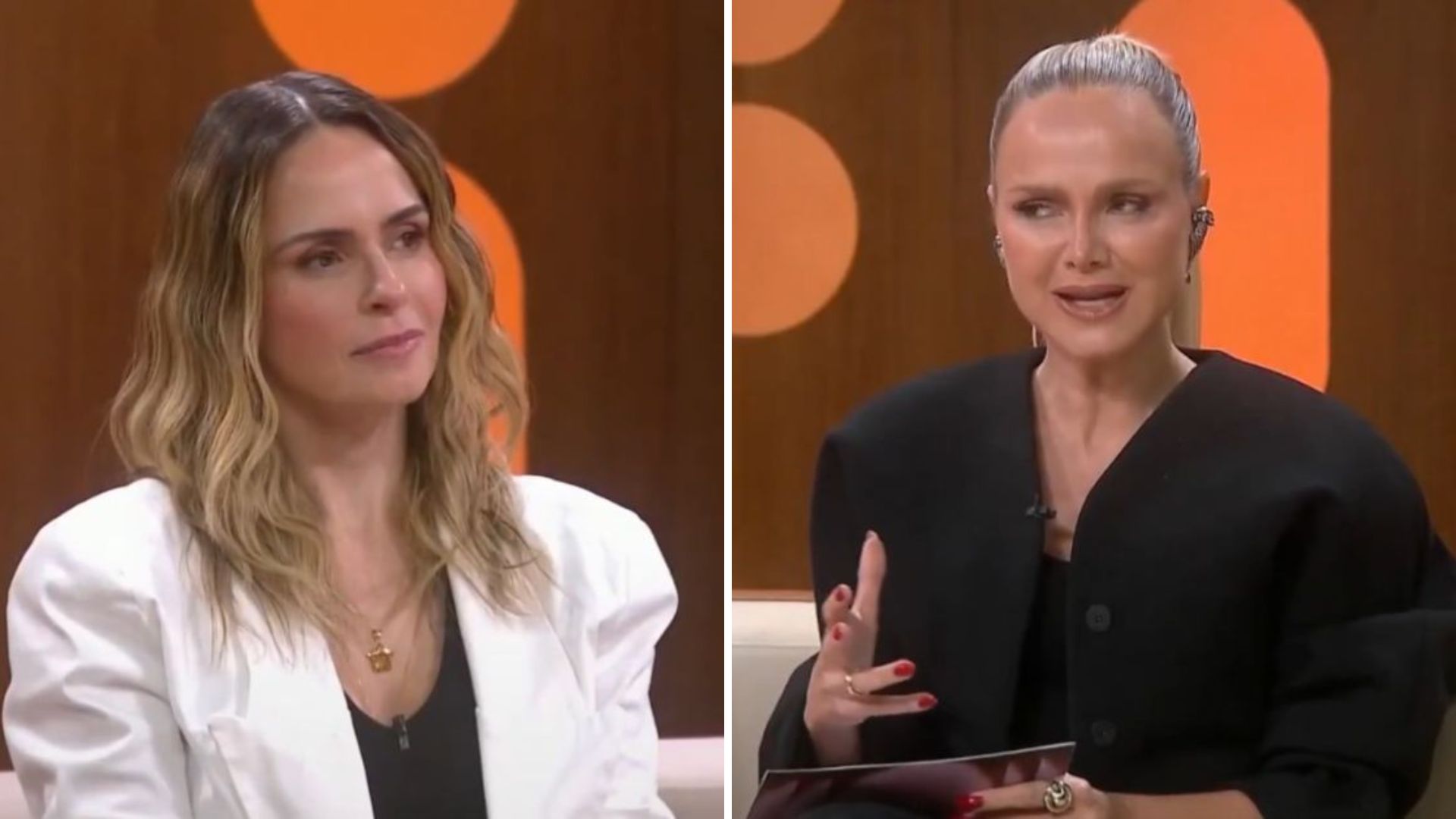 O climão de Ana Paula Renault com Eliana ao citar política no ‘Saia Justa’