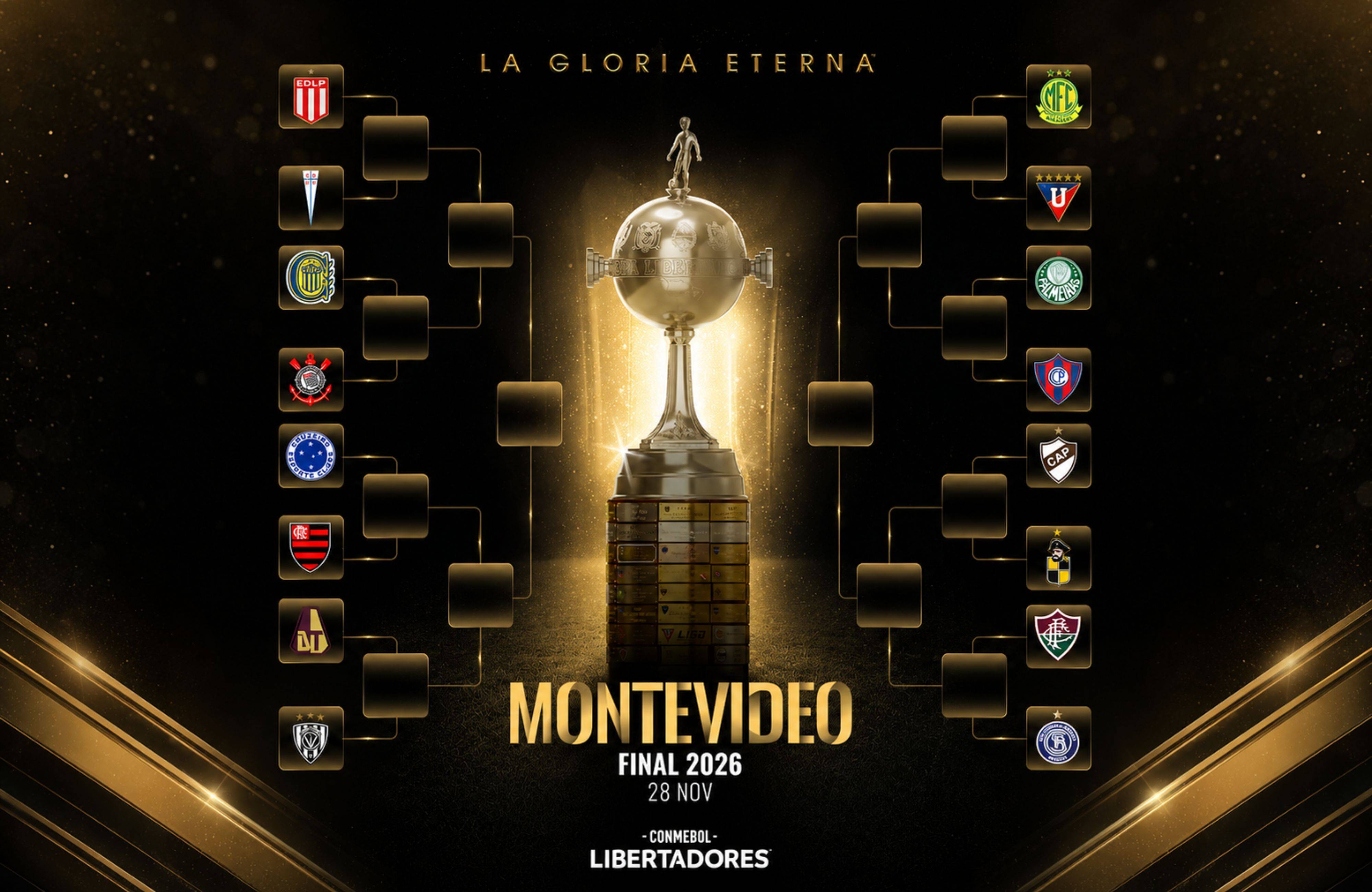 Copa Libertadores: confira todos os confrontos e chaveamento das oitavas