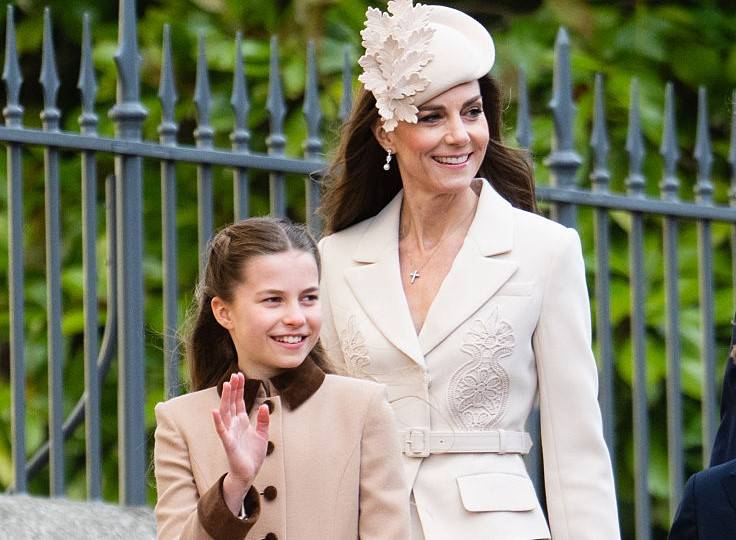 Mini-me? Princesa Charlotte e a elegância herdada de Kate Middleton