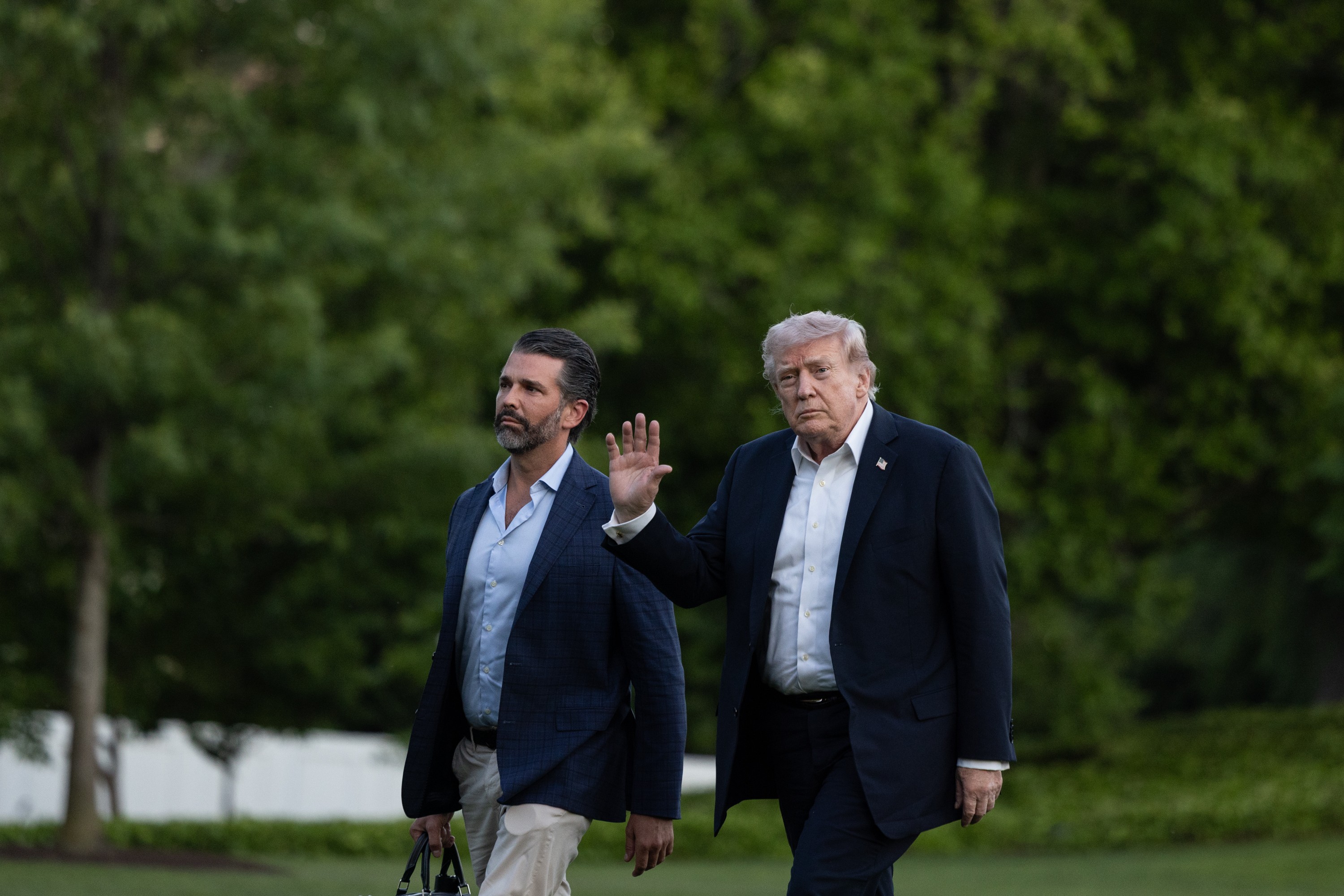Donald Trump Jr. e Donald Trump