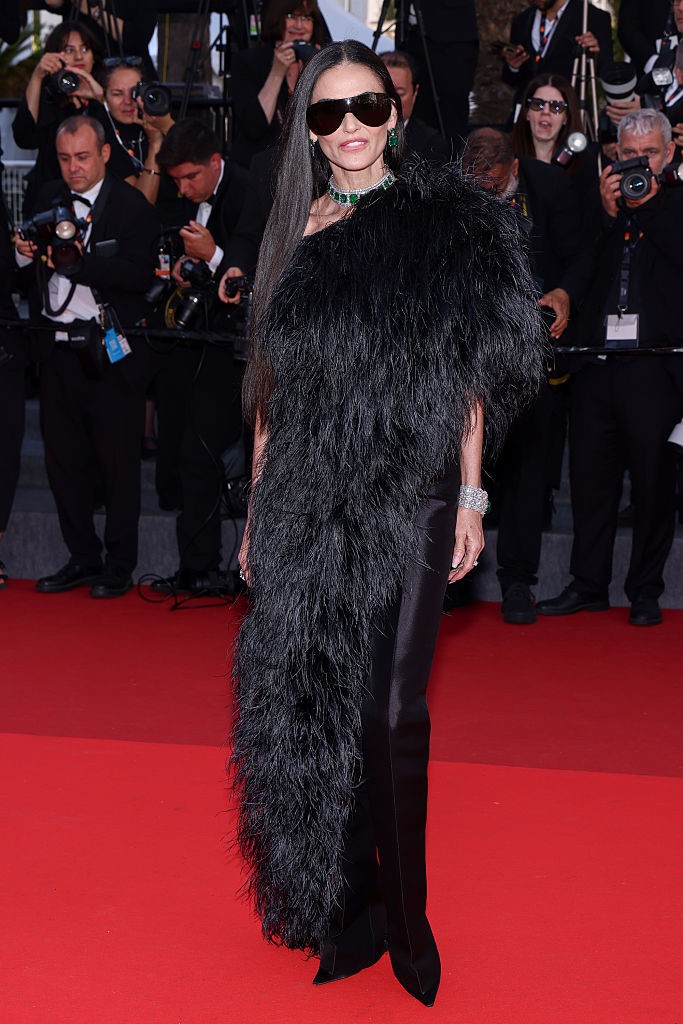 Demi Moore veste Gucci