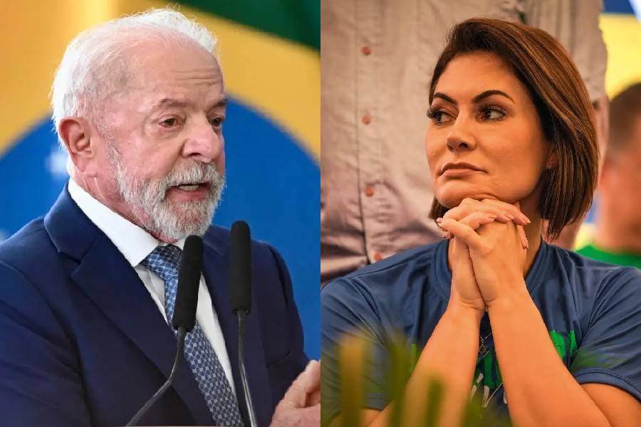 O desempenho de Michelle em duelo contra Lula, segundo a AtlasIntel/Bloomberg