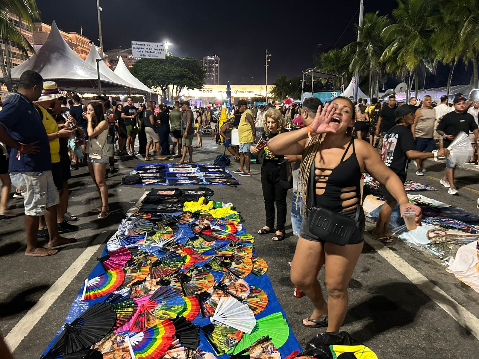 ‘Flopou’: a maior reclamação de ambulantes no show da Shakira no Rio