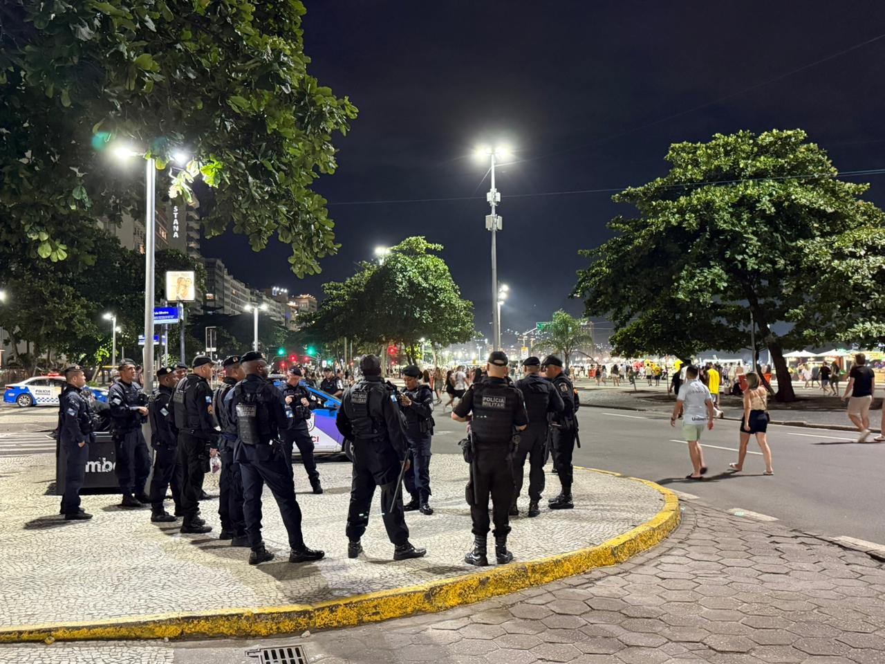 Esquema de seguran&ccedil;a para o show da Shakira na Praia de Copacabana