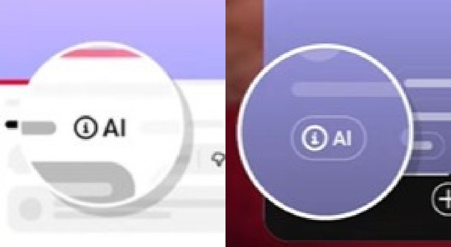 Localiza&ccedil;&atilde;o das etiquetas de uso de IA em v&iacute;deos no YouTube