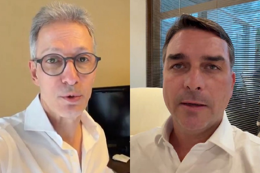 Crítica de Zema a Flávio racha o próprio partido e abre crise entre Novo e o PL