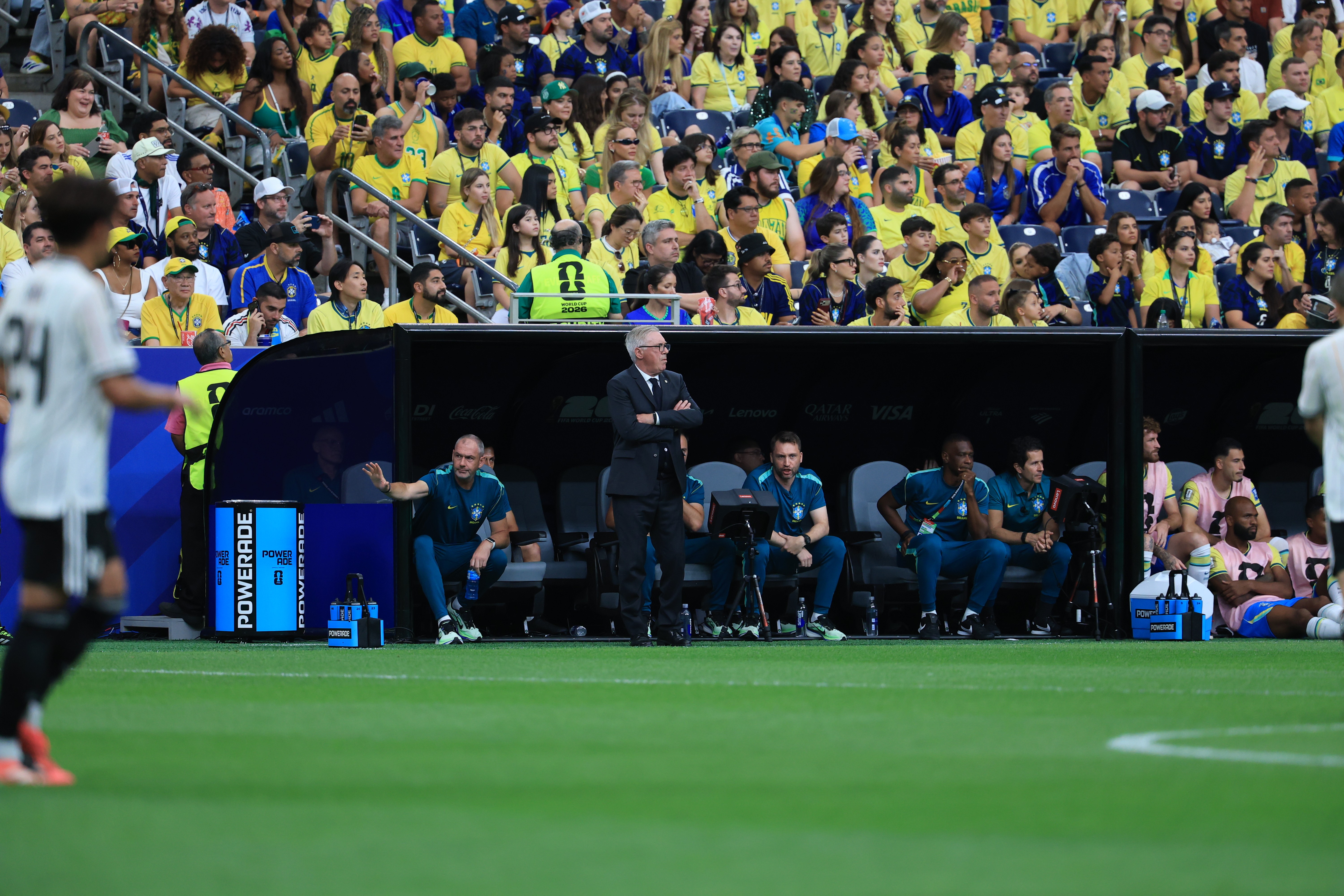 Ancelotti explica por que Neymar não entrou contra o Japão