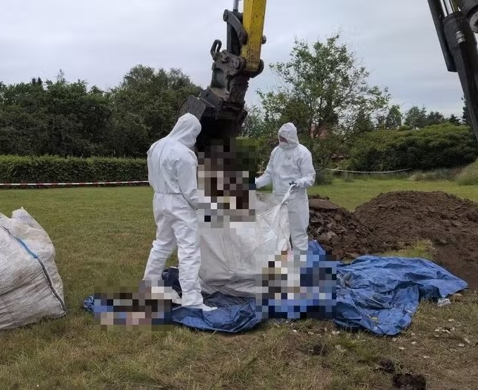Polícia encontra 34 fetos enterrados em jardim de médica na Polônia