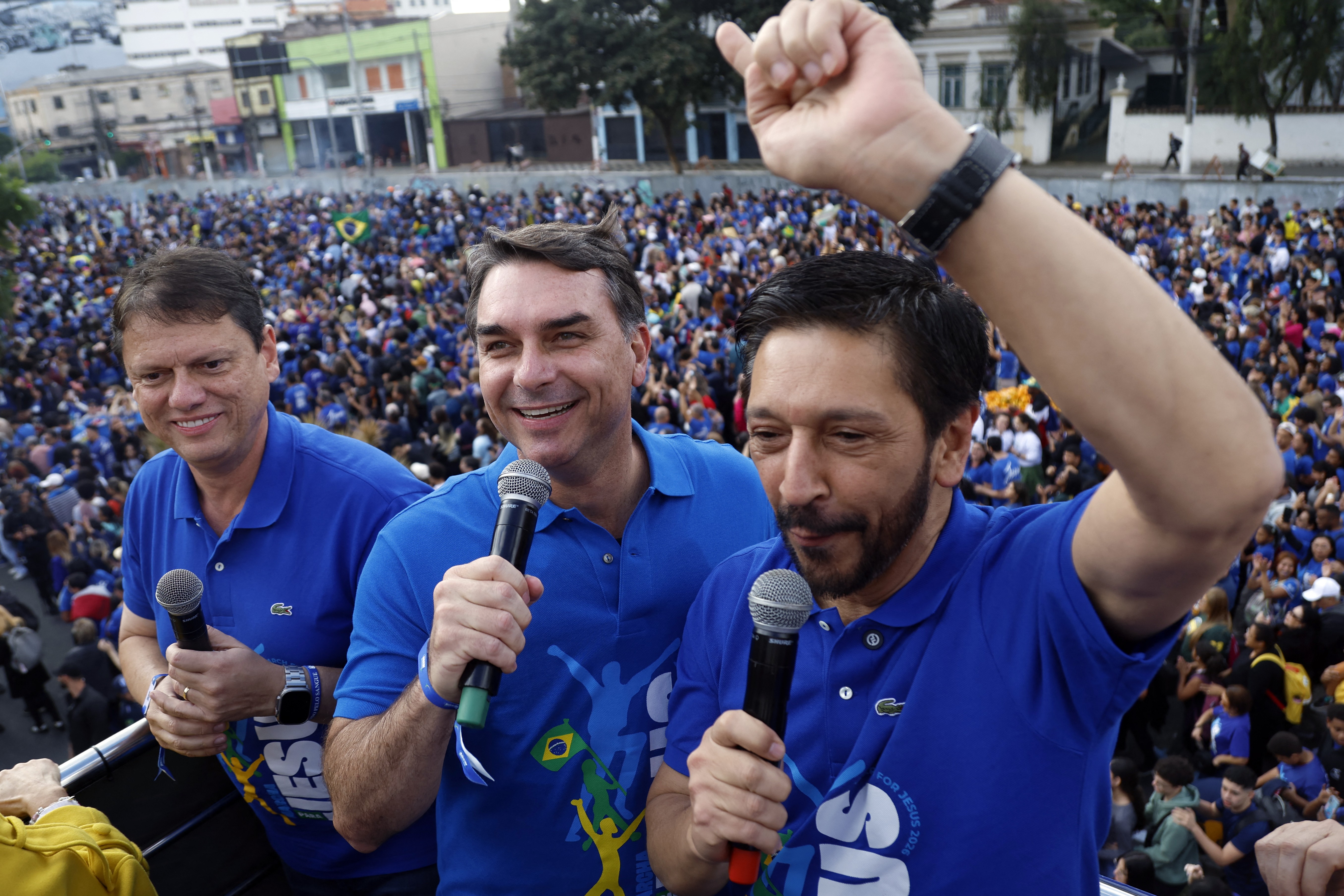 O número do público da Marcha para Jesus em São Paulo, segundo estimativa da USP