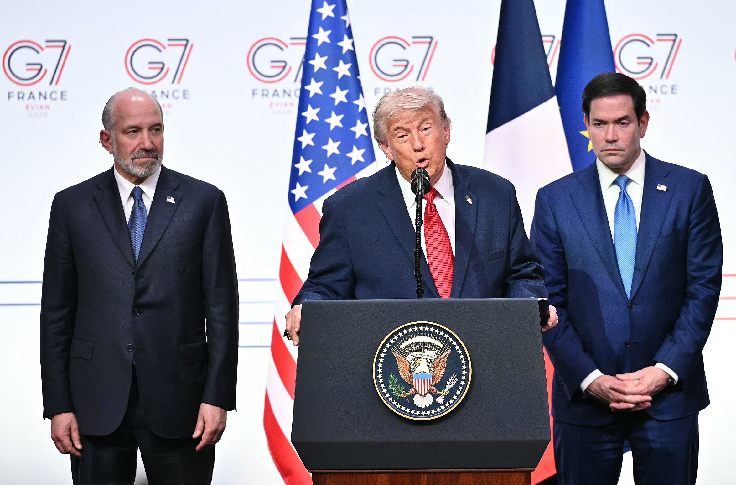 No G7, Trump diz que ouviu chuva de elogios por acordo com Irã: ‘Alcançamos todos os objetivos’