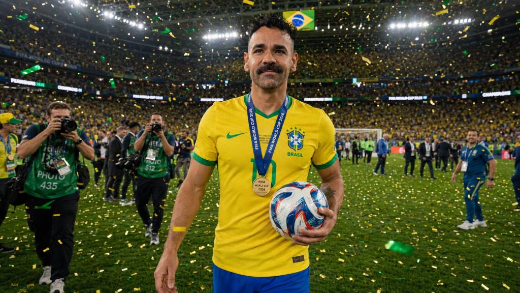 Você na Copa do mundo com IA