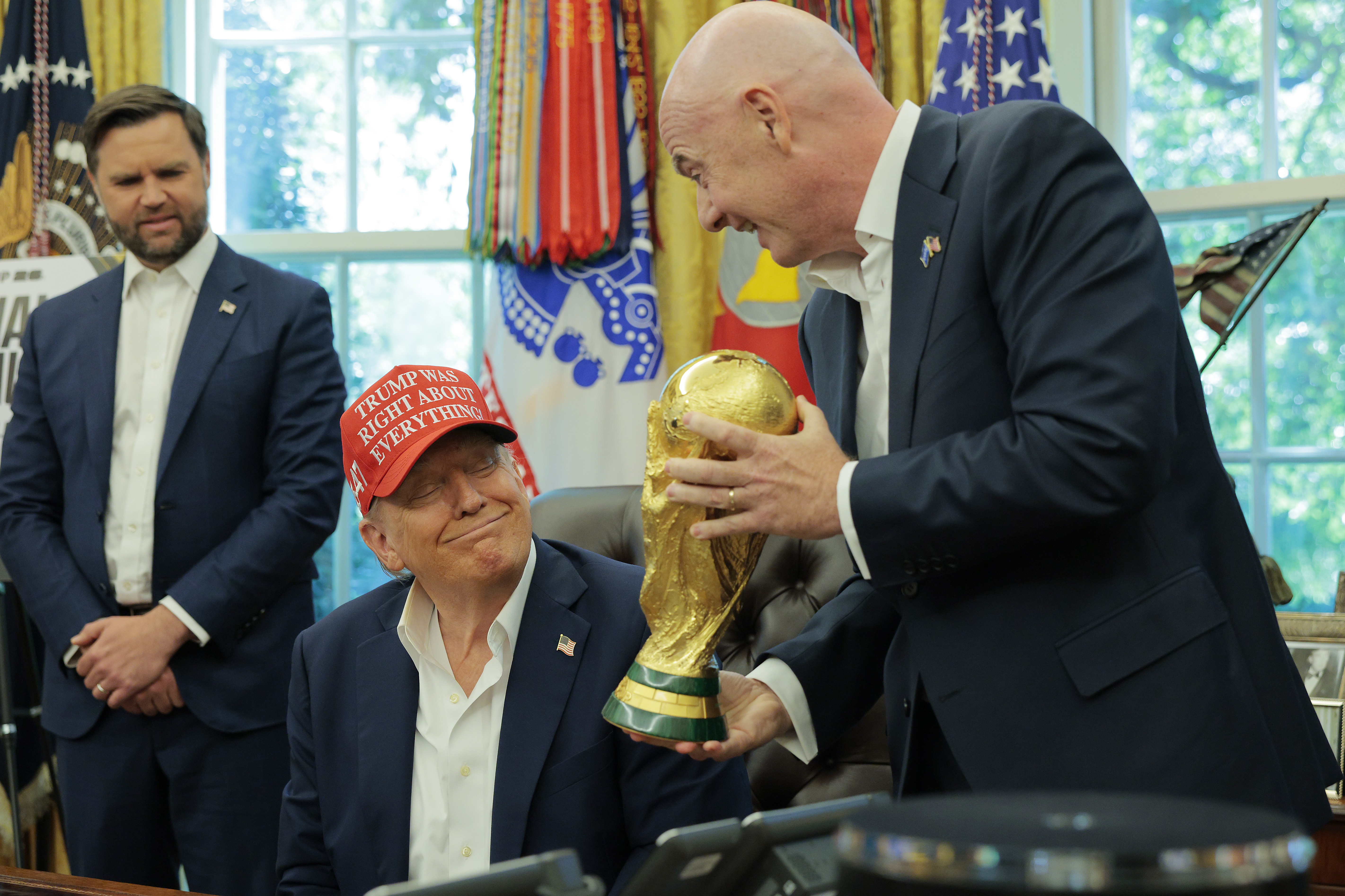 O recado de Donald Trump à seleção dos EUA antes de estreia na Copa do Mundo