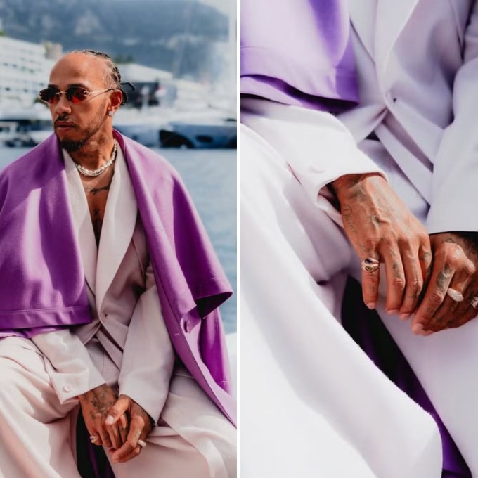 O ‘efeito Kardashian’ no look de Lewis Hamilton no GP de Mônaco