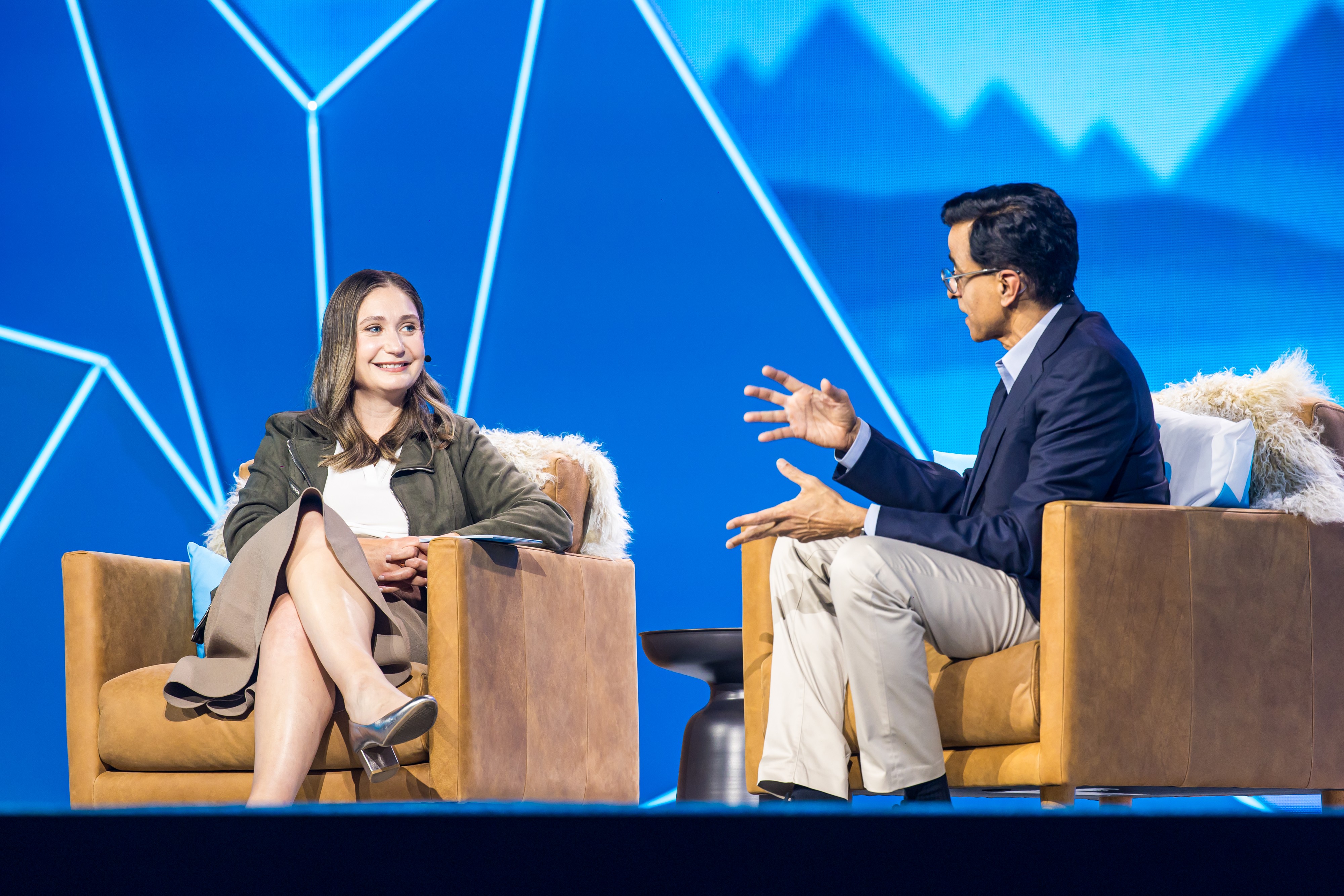 Daniela Amodei e Sridhar Ramaswamy, Snowflake Summit 2026