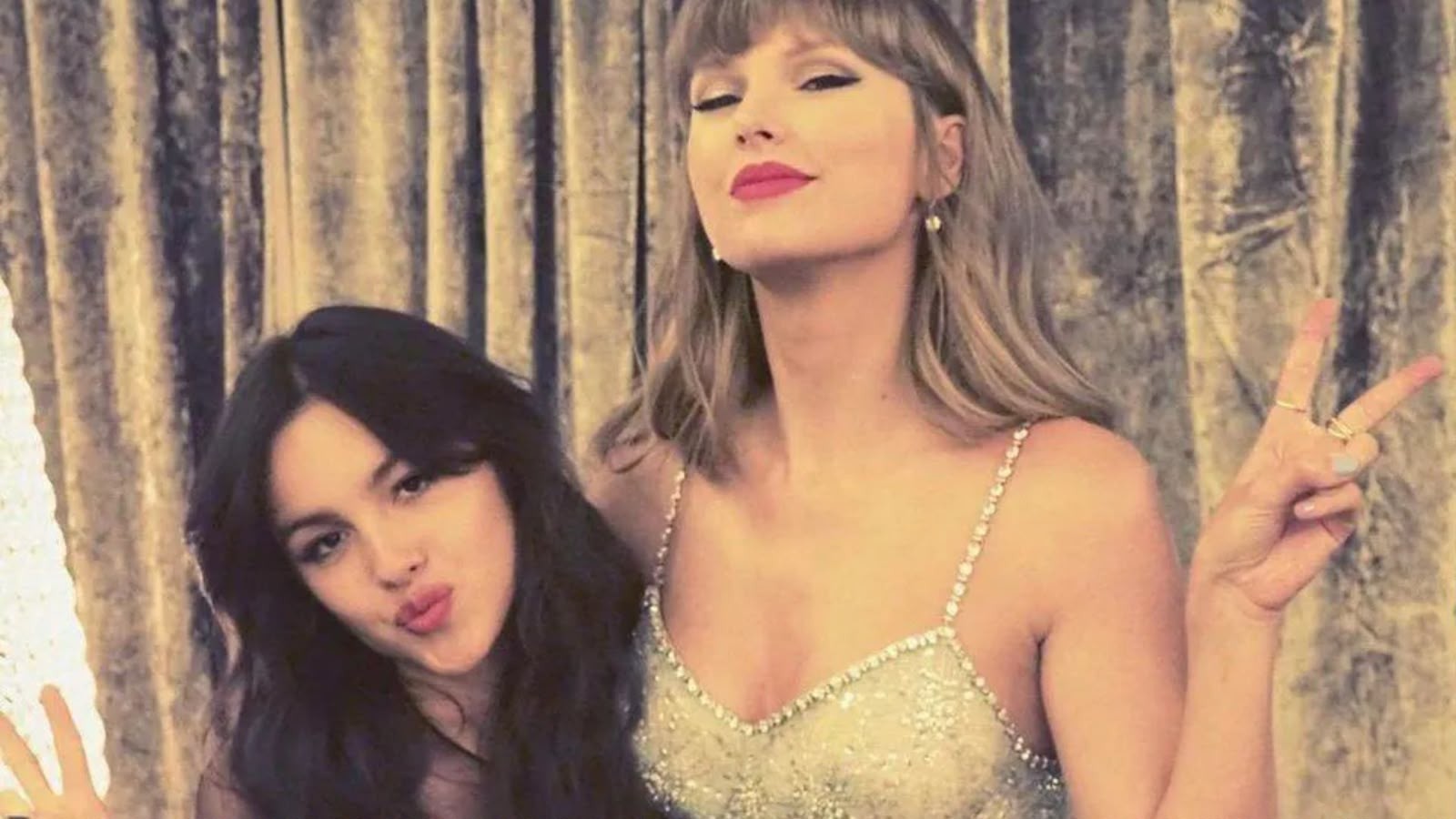 Olivia Rodrigo e Taylor Swift