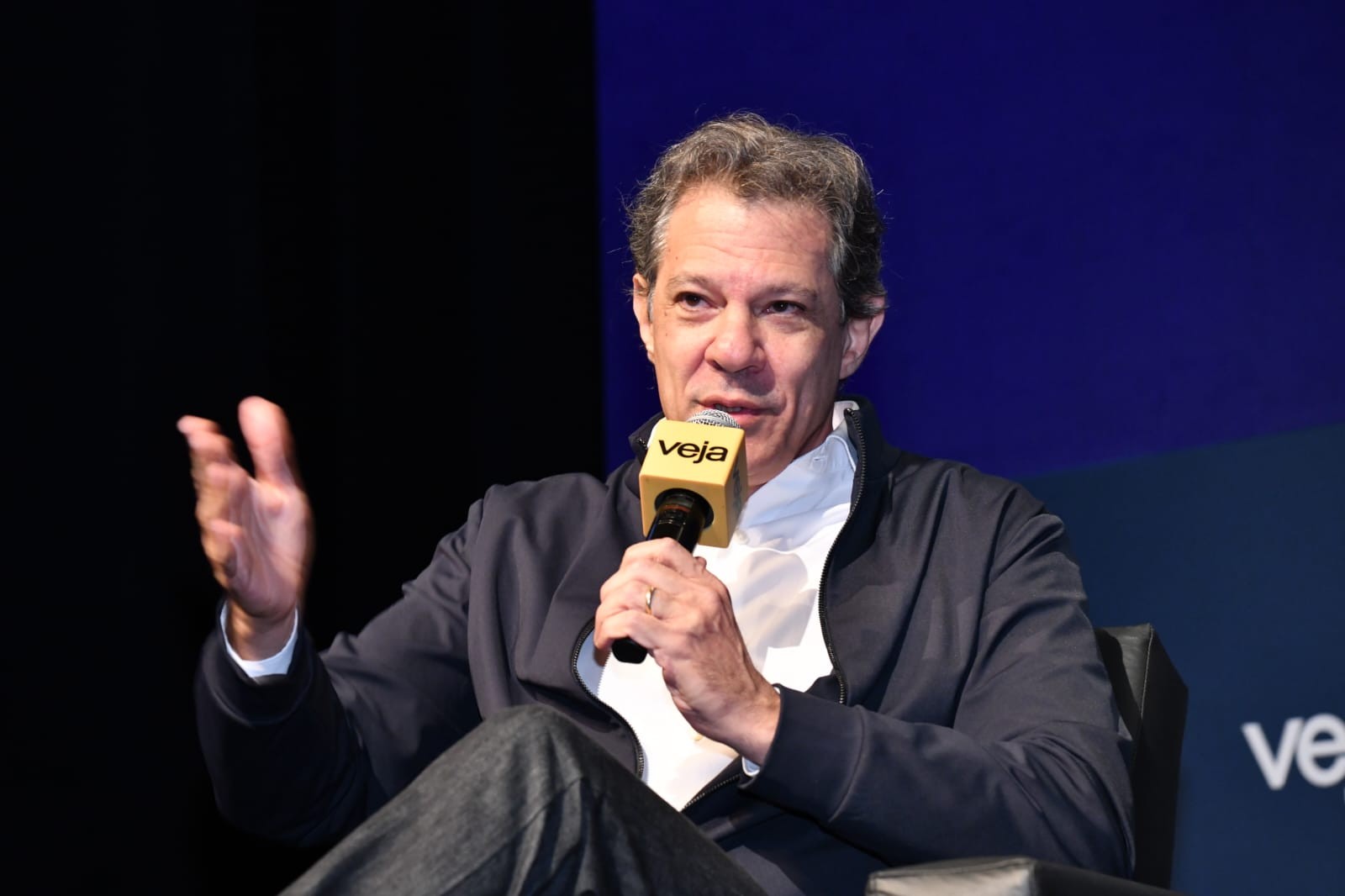 Fernando Haddad participa de sabatina de VEJA