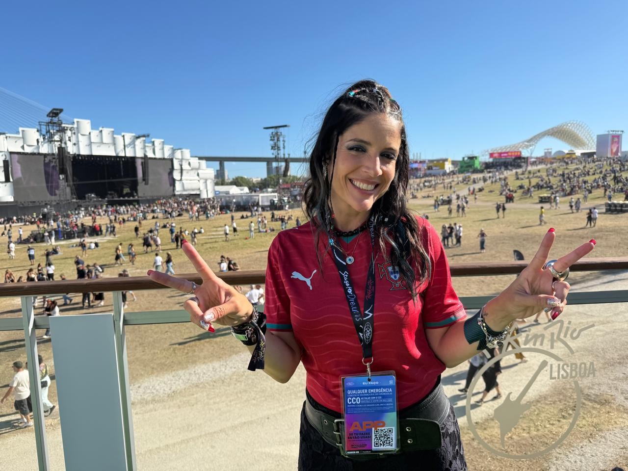 Roberta Medina fala de Belo, cavalinho e Rod Stewart no Rock in Rio Lisboa