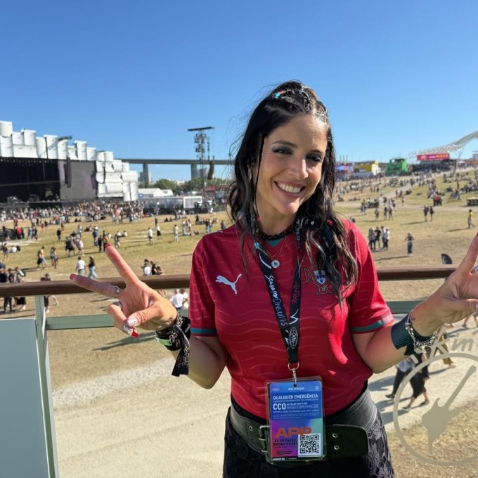 Roberta Medina fala de Belo, cavalinho e Rod Stewart no Rock in Rio Lisboa