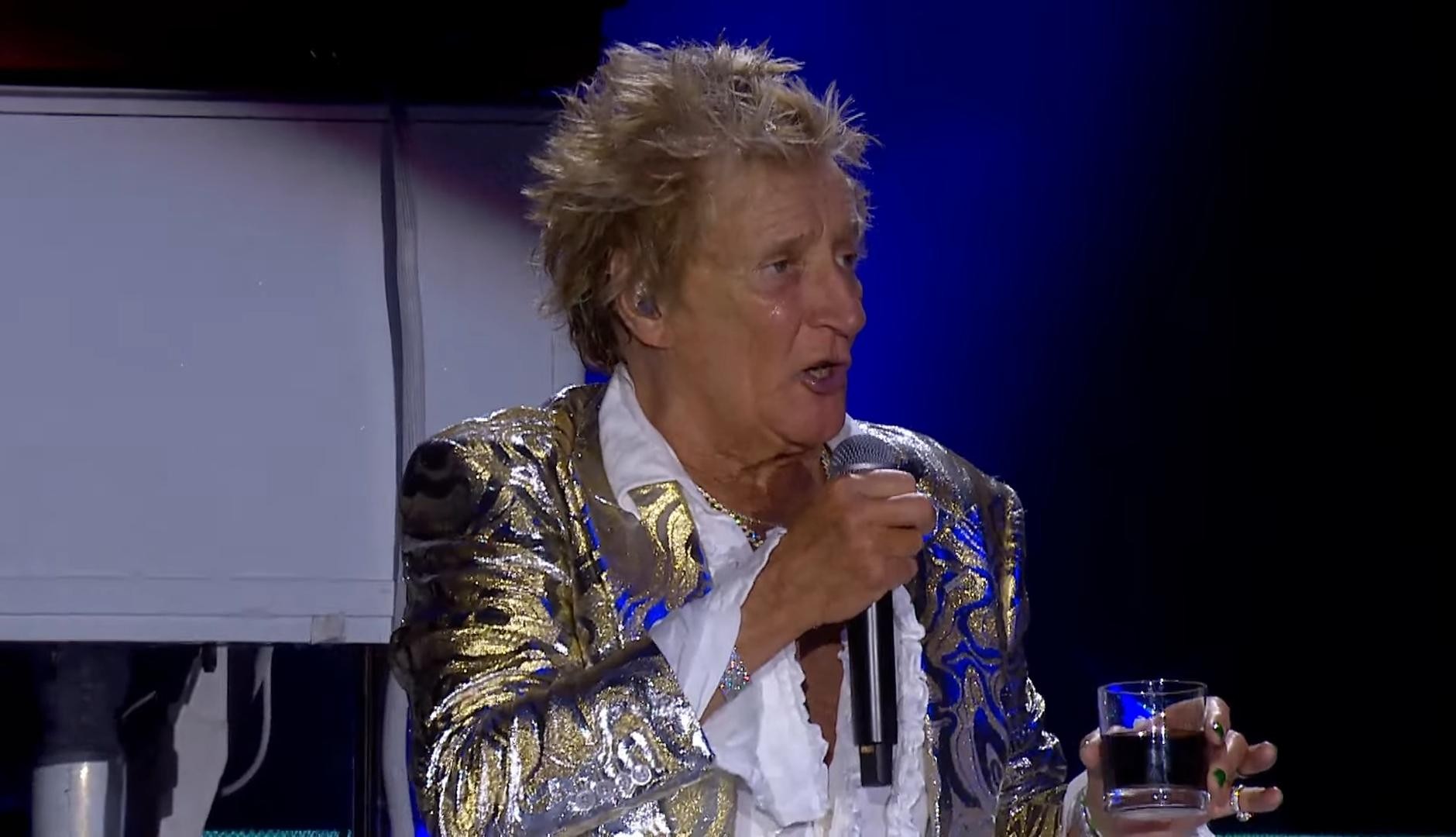 O momento político de Rod Stewart em show no Rock in Rio Lisboa