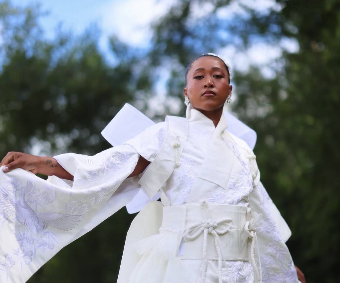 O tributo de Naomi Osaka ao Japão em Wimbledon