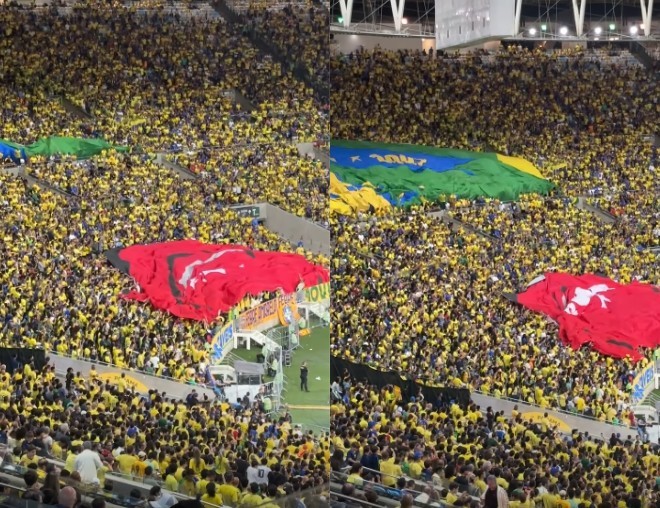 Patrocinador erra feio em campanha com seleção: bandeira no Maracanã